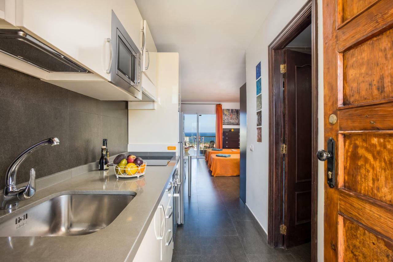 926 Fabulous View Of Lasamericas, Seafront Studio! Playa de las Americas (Tenerife) Exterior foto
